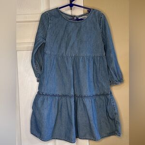 Old Navy Light Blue Denim Dress